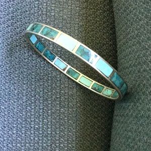 Silpada retired turquoise bangle